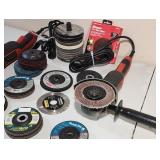 (2) Black & Decker Electric Grinders with Accessories