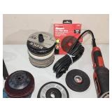 (2) Black & Decker Electric Grinders with Accessories