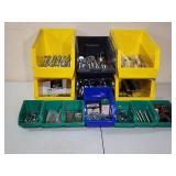 Assorted Organizer Bins with Contents