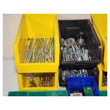 Assorted Organizer Bins with Contents