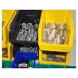 Assorted Organizer Bins with Contents