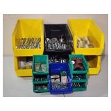 Assorted Organizer Bins with Contents