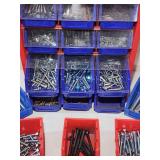 Assorted Organizer Bins with Contents