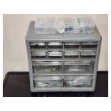 (4) Assorted Fastener Organizers with Contents