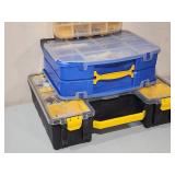 (3) Assorted Fastener Organizers with Contents