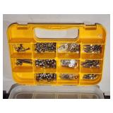 (3) Assorted Fastener Organizers with Contents