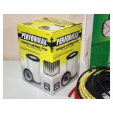 Assorted Shop VAC Air Filters and Air Supply Lines