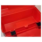 (2) Assorted Plastic Toolboxes
