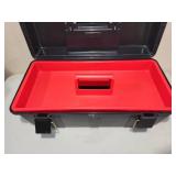 (2) Assorted Plastic Toolboxes