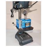 Toolkraft Workbench Drill Press with Delta Sanding Drum Set