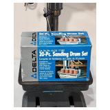 Toolkraft Workbench Drill Press with Delta Sanding Drum Set