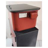 Small Parts Cleaner on a Rolling Tool Cabinet