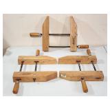 (3) Large Jorgensen Woodworking Clamps