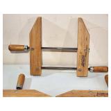 (3) Large Jorgensen Woodworking Clamps