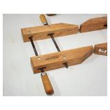 (3) Large Jorgensen Woodworking Clamps