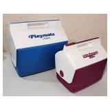 (2) Playmate Igloos & (1) Coleman Teammate