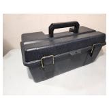 (2) Assorted Plastic Toolboxes