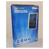 Crystalline 35-Watt Output Solar Panel
