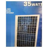 Crystalline 35-Watt Output Solar Panel