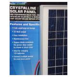Crystalline 35-Watt Output Solar Panel