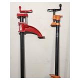 Assorted Woodworking Pipe Clamps