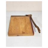 Vintage Paper Cutting Board