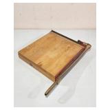 Vintage Paper Cutting Board