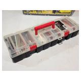 (2) Portable Carrying Organizers with Electronic Parts Included