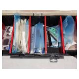 (2) Portable Carrying Organizers with Electronic Parts Included