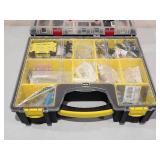 (2) Portable Carrying Organizers with Electronic Parts Included