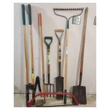 Large Assortment of Yard Tools