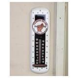 The Busted Knuckle Wall Thermometer Metal Sign