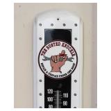The Busted Knuckle Wall Thermometer Metal Sign