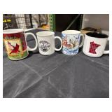 Assorted Mugs & French Press Lot