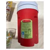 Disney Glasses, Popcorn Cups & Jug