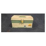 Vintage Plano Tackle Box with Lures