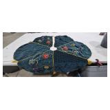 Green Velvet Christmas Tree Skirt