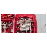 Assorted Christmas Ornaments in Storage