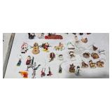 Assorted Christmas Ornaments Lot