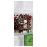 Assorted Christmas Ornaments in Storage