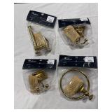 Madison Brass Bathroom Fixture Set