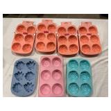 Floral Silicone Molds Lot