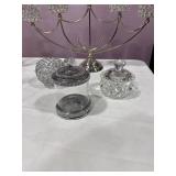 Crystal & Silver Decorative Lot