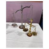 Two Decorative Balance Scales