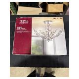 4-Light Crystal Flush Mount