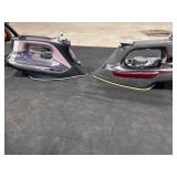 Two Electric Steam Irons