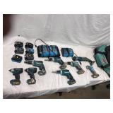 Makita 18V Power Tool Lot