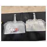 Two Plastic Dustpans