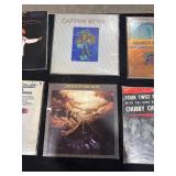 Seven Vintage Vinyl Record Albums