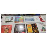 Christmas Vinyl Record Collection